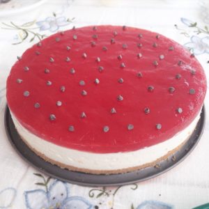 cheesecake all'anguria