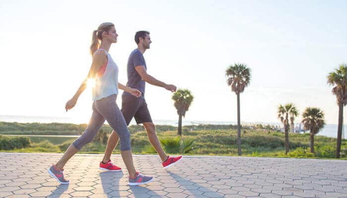 camminata veloce, 100 passi al minuto