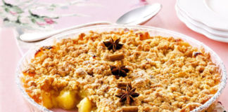 Crumble di mele vegano