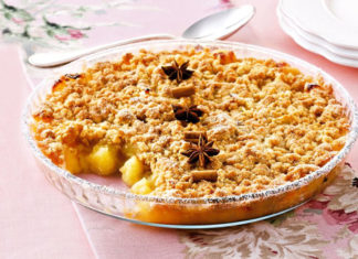 Crumble di mele vegano