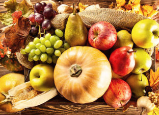 Frutti e ortaggi tipici dell'autunno