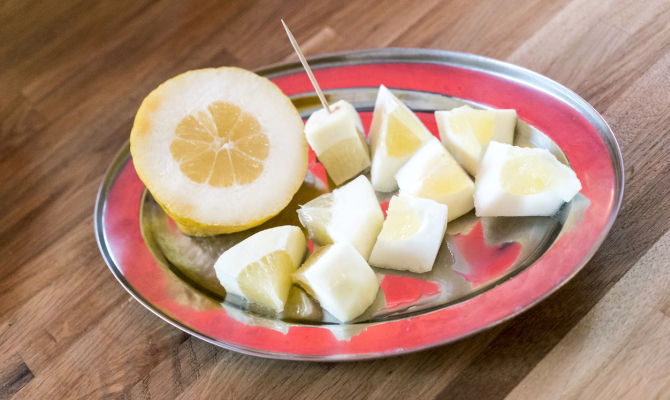 Ricette con il Canarone, ibrido tra cedro e limone