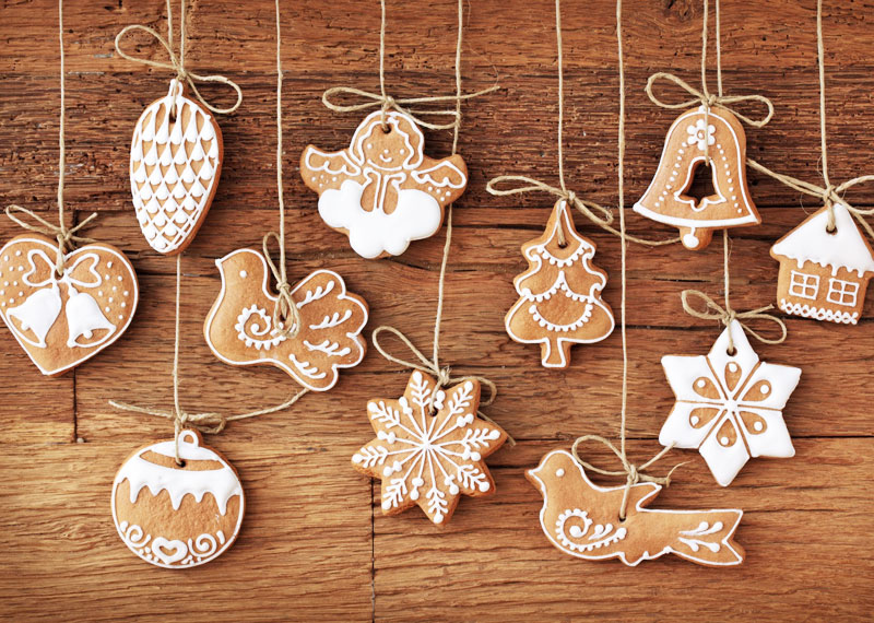 Addobbi di Natale da mangiare