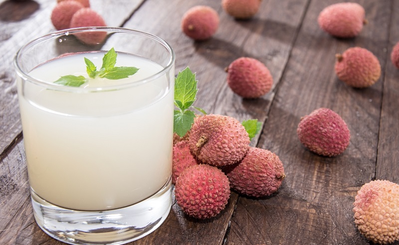 Succo di litchi