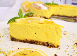 Torta al limone vegana