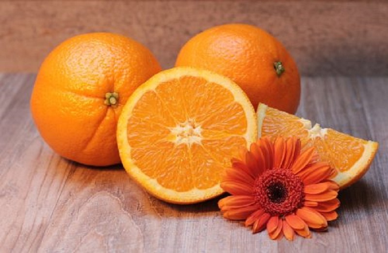 Arance ricche di vitamina c