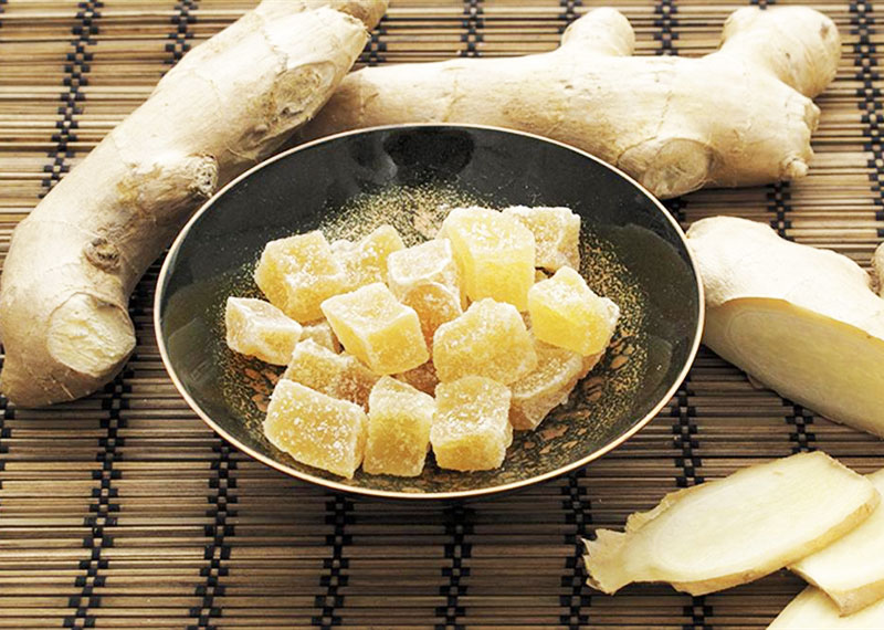 Zenzero candito "fai da te"