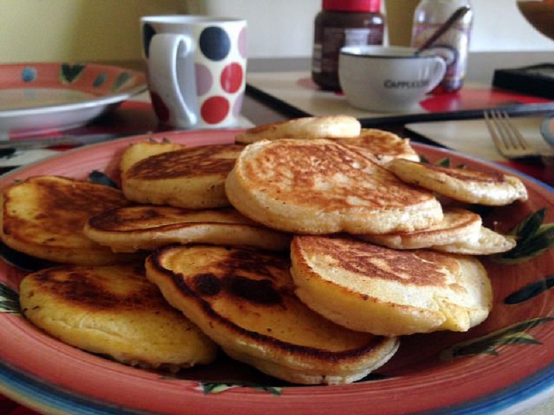 Pancake proteici all'avena