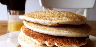 Pancake all'avena fatti in casa (proteici e benefici per l'intestino)