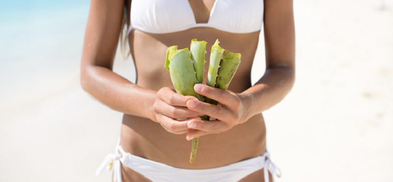 aloe vera per la pelle