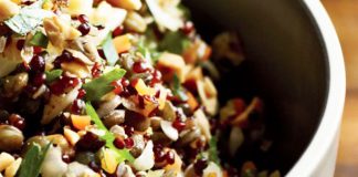 Insalata super-proteica con quinoa e lenticchie