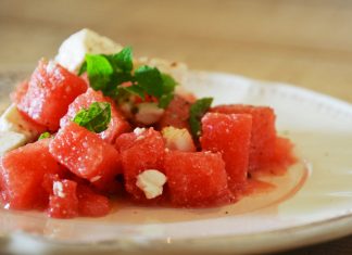 Insalata anguria e feta