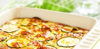 parmigiana vegetariana bianca di zucchine