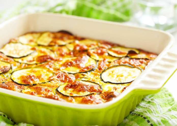 parmigiana vegetariana bianca di zucchine