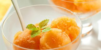 sorbetto al melone