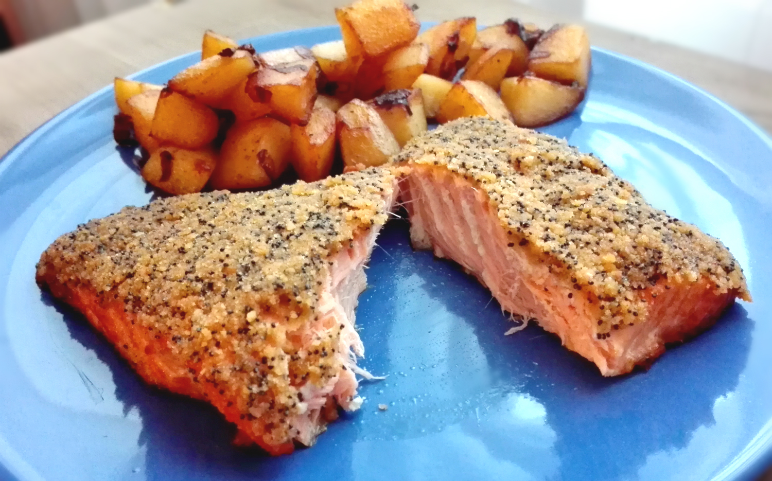 salmone e quinoa