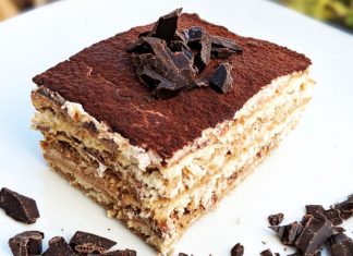 Tiramisù vegano, senza uova né latticini