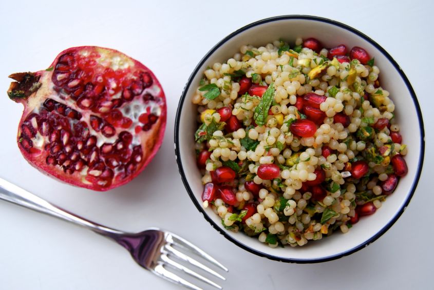 cous cous con melagrana