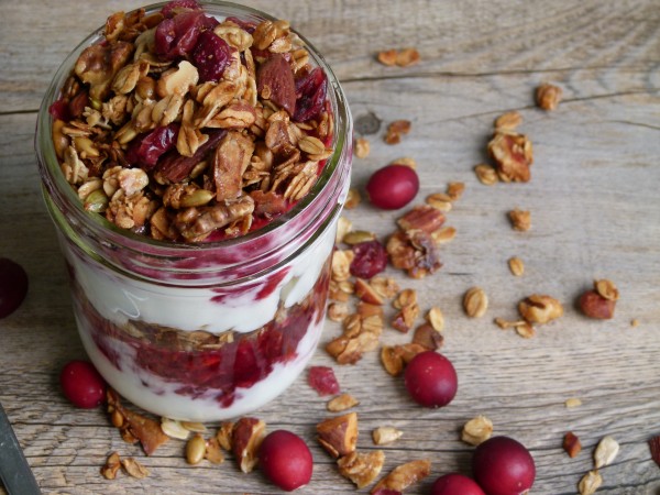 muesli come base per dessert