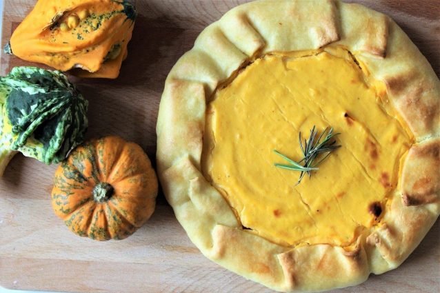 torta salata di zucca