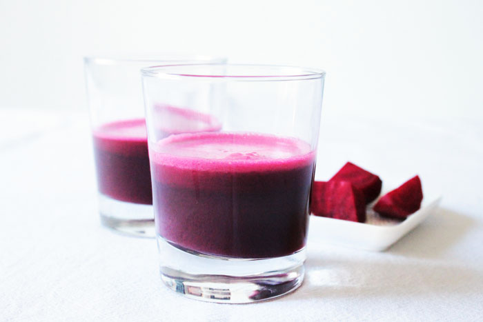 succo detox di barbabietola rossa