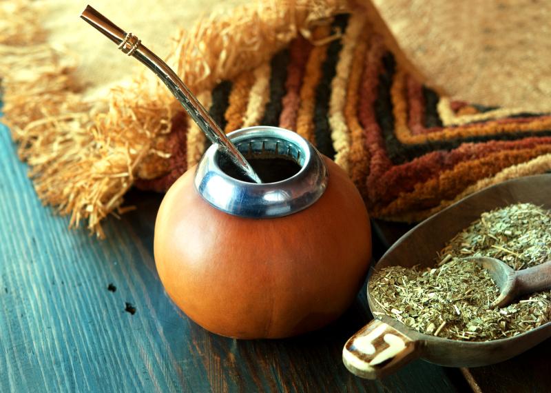 Yerba mate infuso