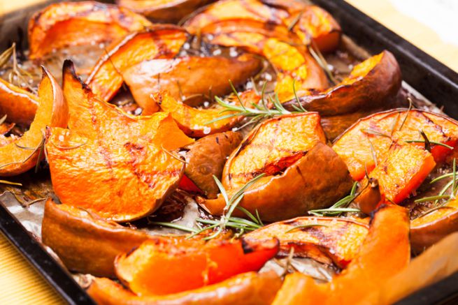 zucca al forno