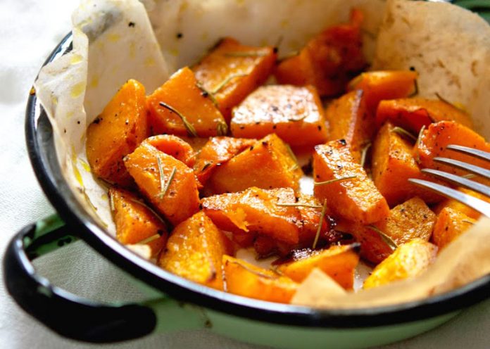 zucca al forno