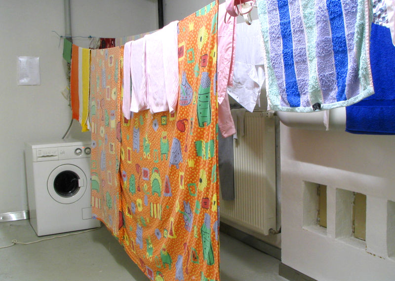 Asciugare i panni in casa in inverno