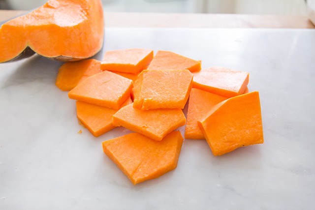 cotolette di zucca, preparazione