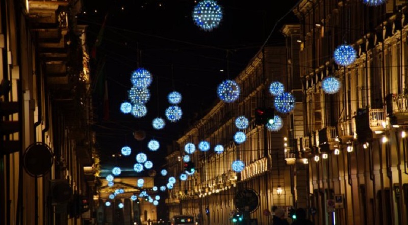 luci d'artista a Torino per natale