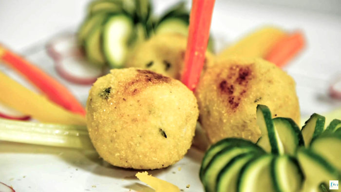 polpette miglio e zucchine