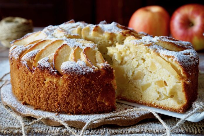 Torta di mele sofficissima e senza burro (ricetta vegan)