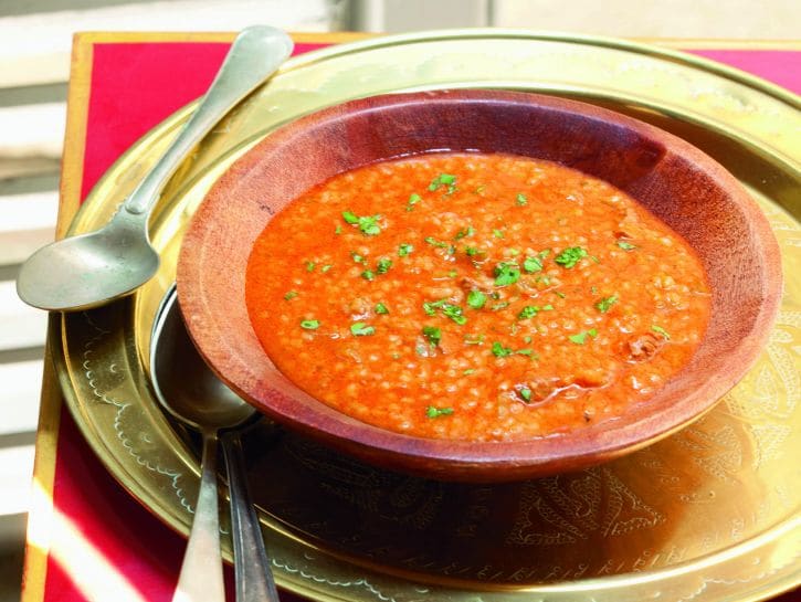 BUlgur zuppa di pomodoro ricetta