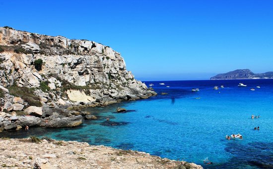 Cala Rossa, Isola di Favignana (Sicilia)