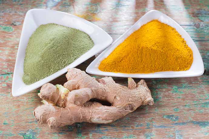 zenzero, curcuma e moringa