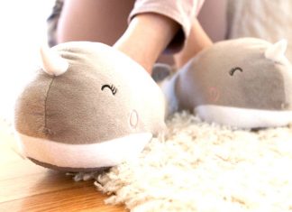 pantofole calde per chi soffre di piedi freddi