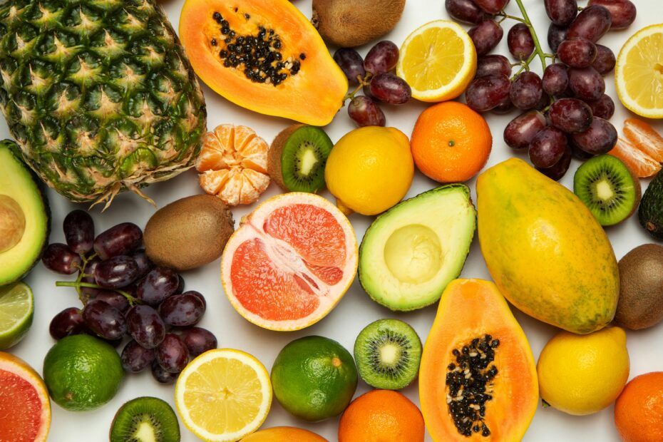 colori della frutta e della verdura