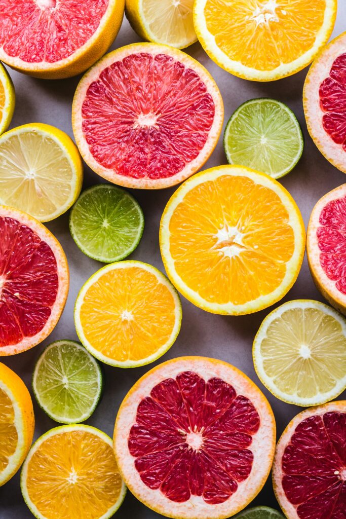 colori della frutta e della verdura